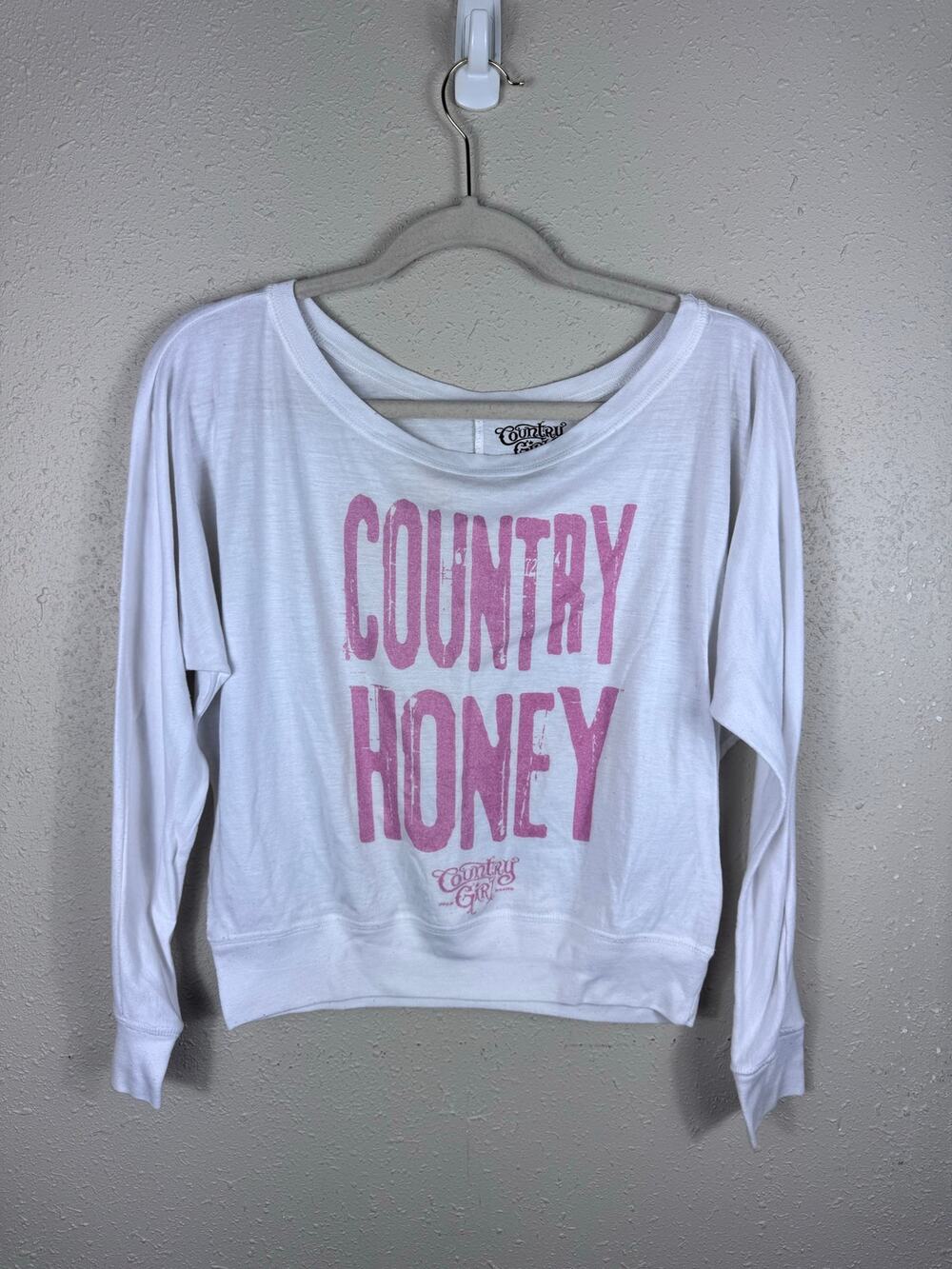 Country Girl Country Honey Top Womens Size Small